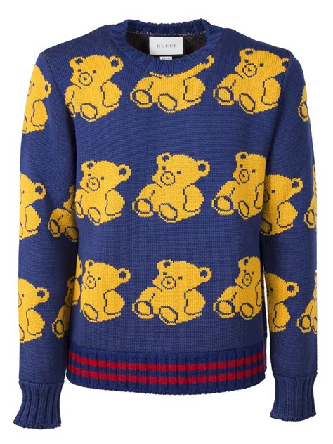 gucci teddy bear jumper replica